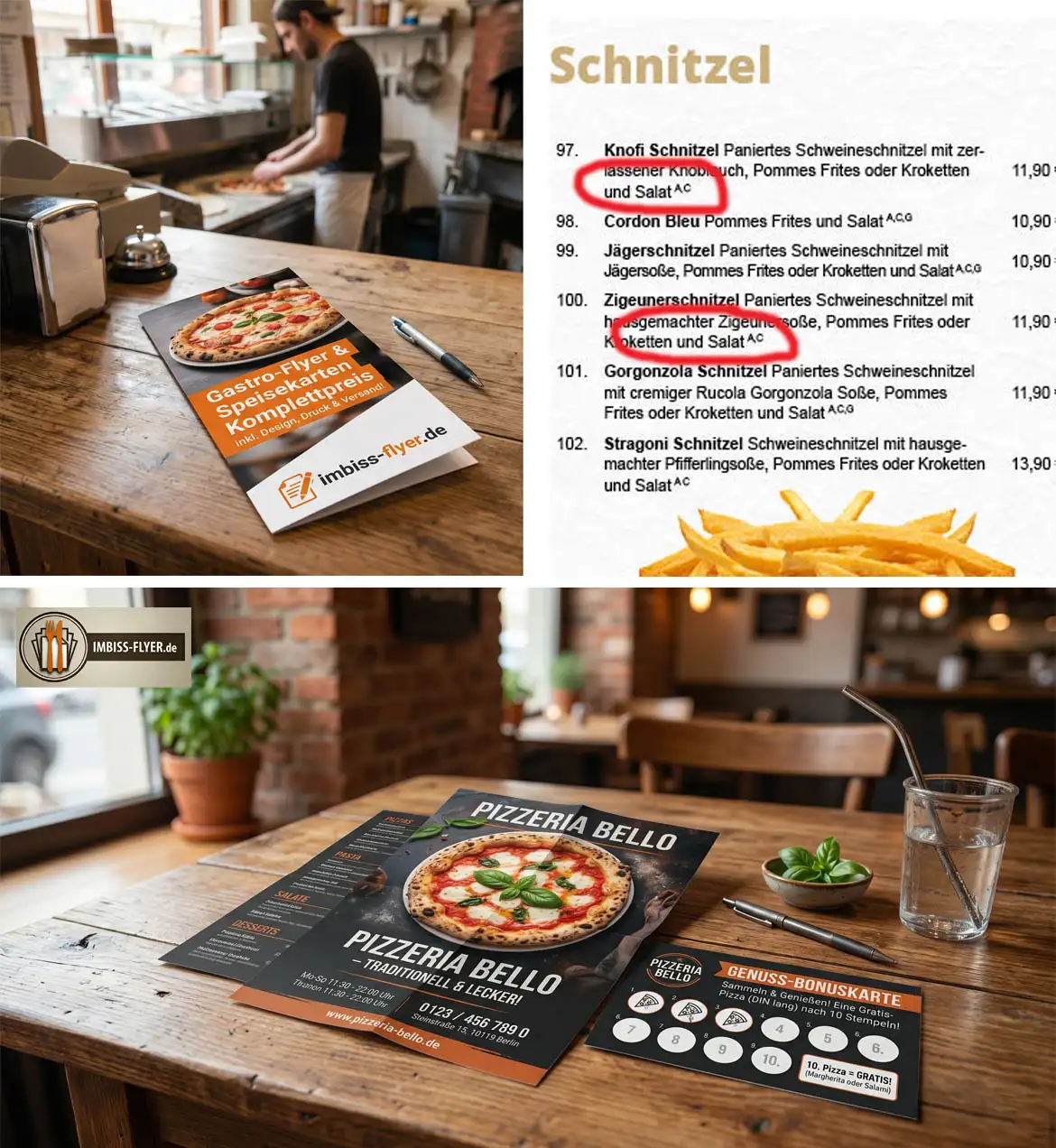 Flyer Kennzeichnung Allergene
