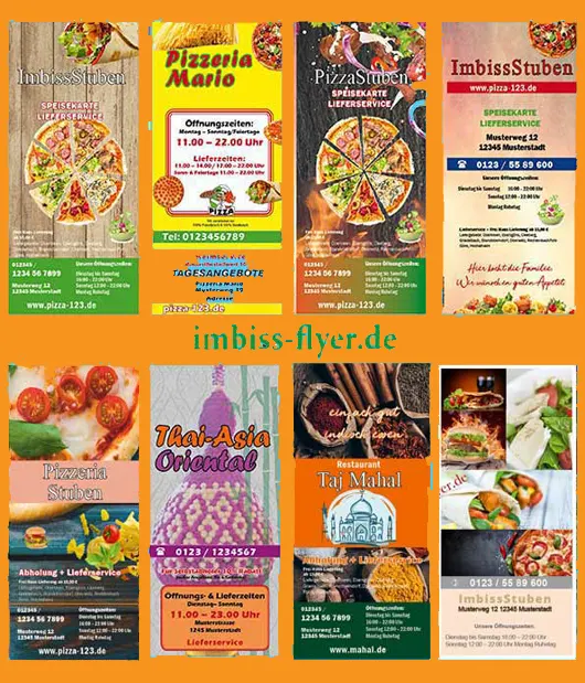 Titelseiten Lang-DIN Flyer
